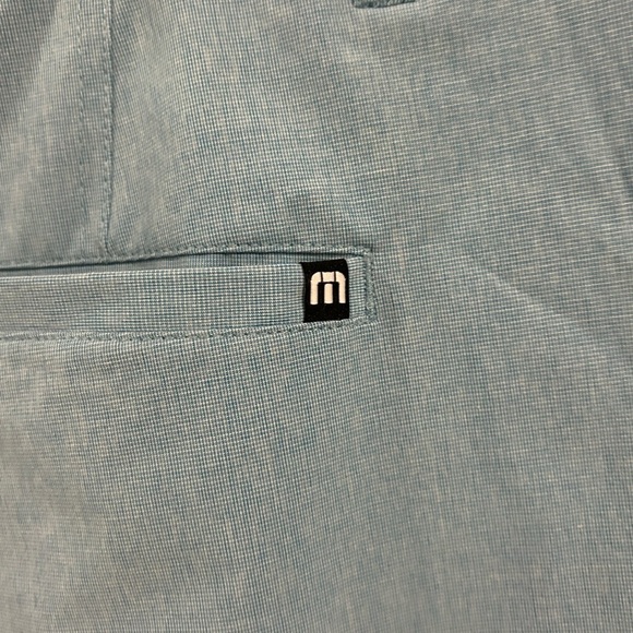 NWT Travis Mathew Men’s Size 42 Prestige Mediterranean Blue Performance Shorts - Picture 7 of 13